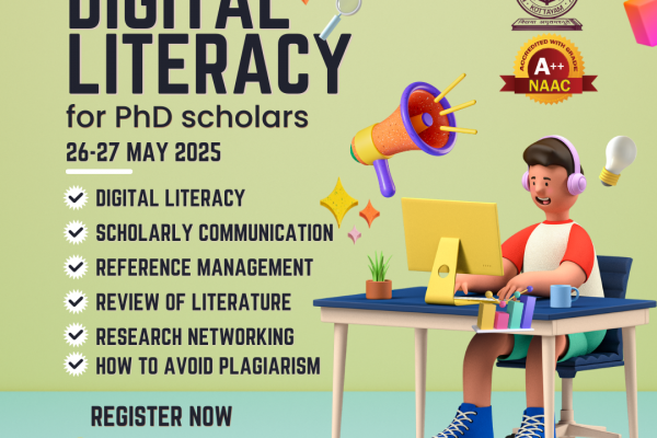 Research Ethics and Digital Literacy class for PhD scholars, 3rd batch open for registration