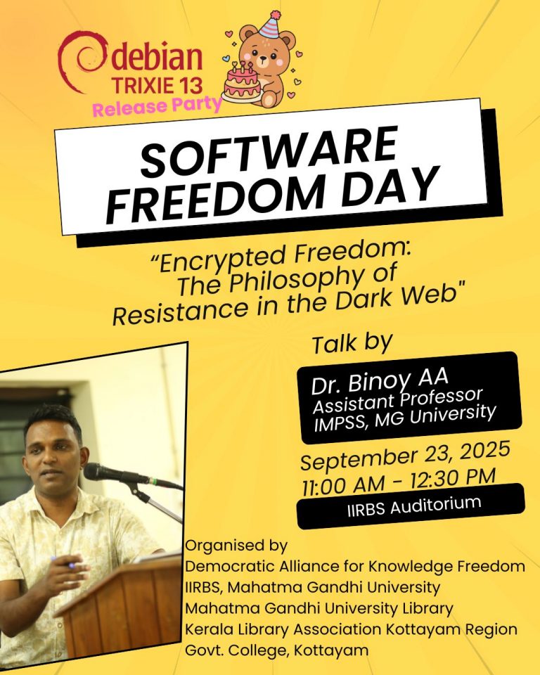 Software Freedom Day 2025 celebration