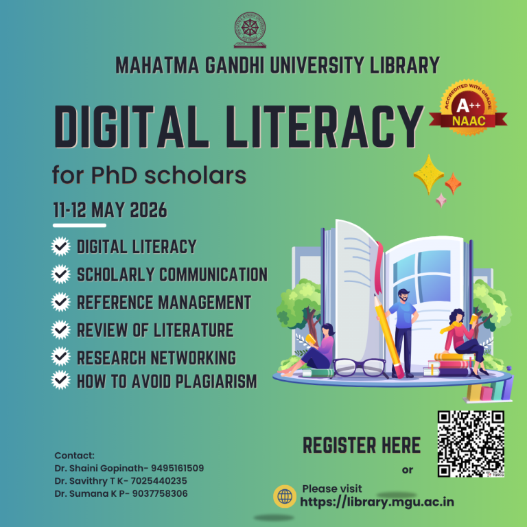 Research Ethics and Digital Literacy class 2026 for PhD scholars